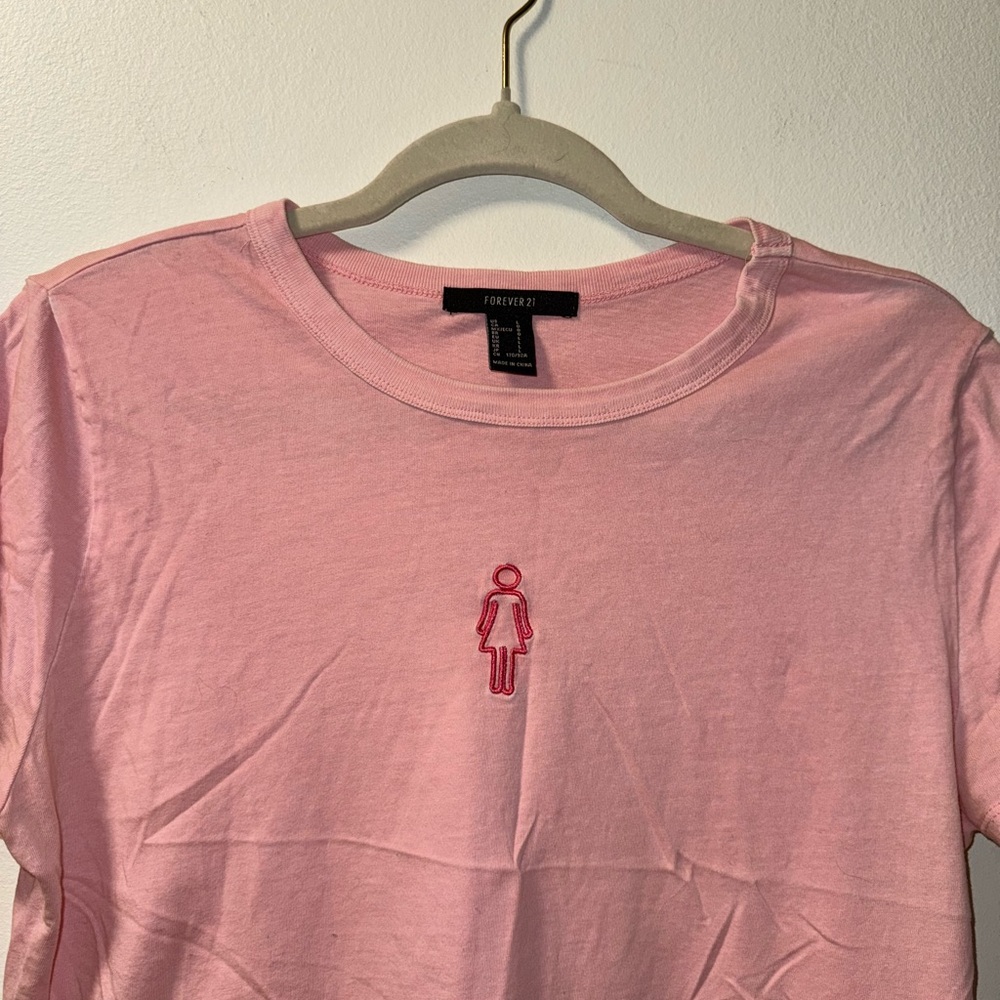 Forever 21 Pink Short Sleeve Tee